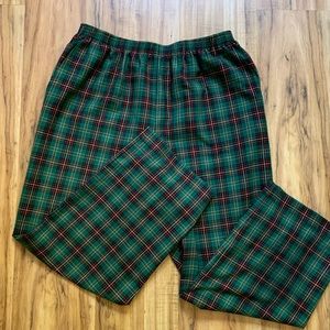 Vintage Alfred Dunner Plaid Pants